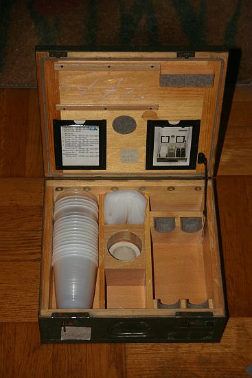 Koffer für 2 Geigerzähler SV500 Beta-Feinsonden