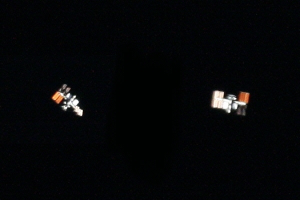 Internationale Raumstation ISS am 21.3.2009
