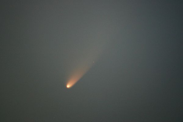 Komet Panstarrs am 15.3.2013 um 19:33MEZ