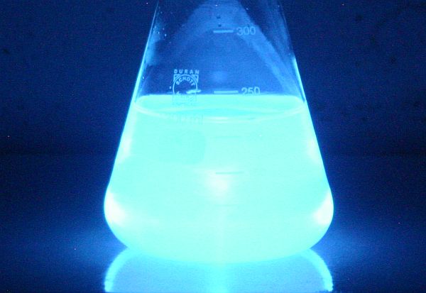Luminol für Chemolumineszens oder Nachweis von Blut