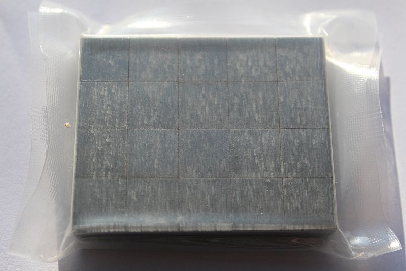 Präzisions Wolfram-Würfel Tungsten Cube 1cm3 ca. 99,95% ohne Beschriftung