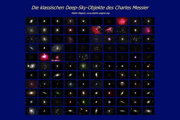 Weltraum pur - Messier-Poster mit eigenen Fotos